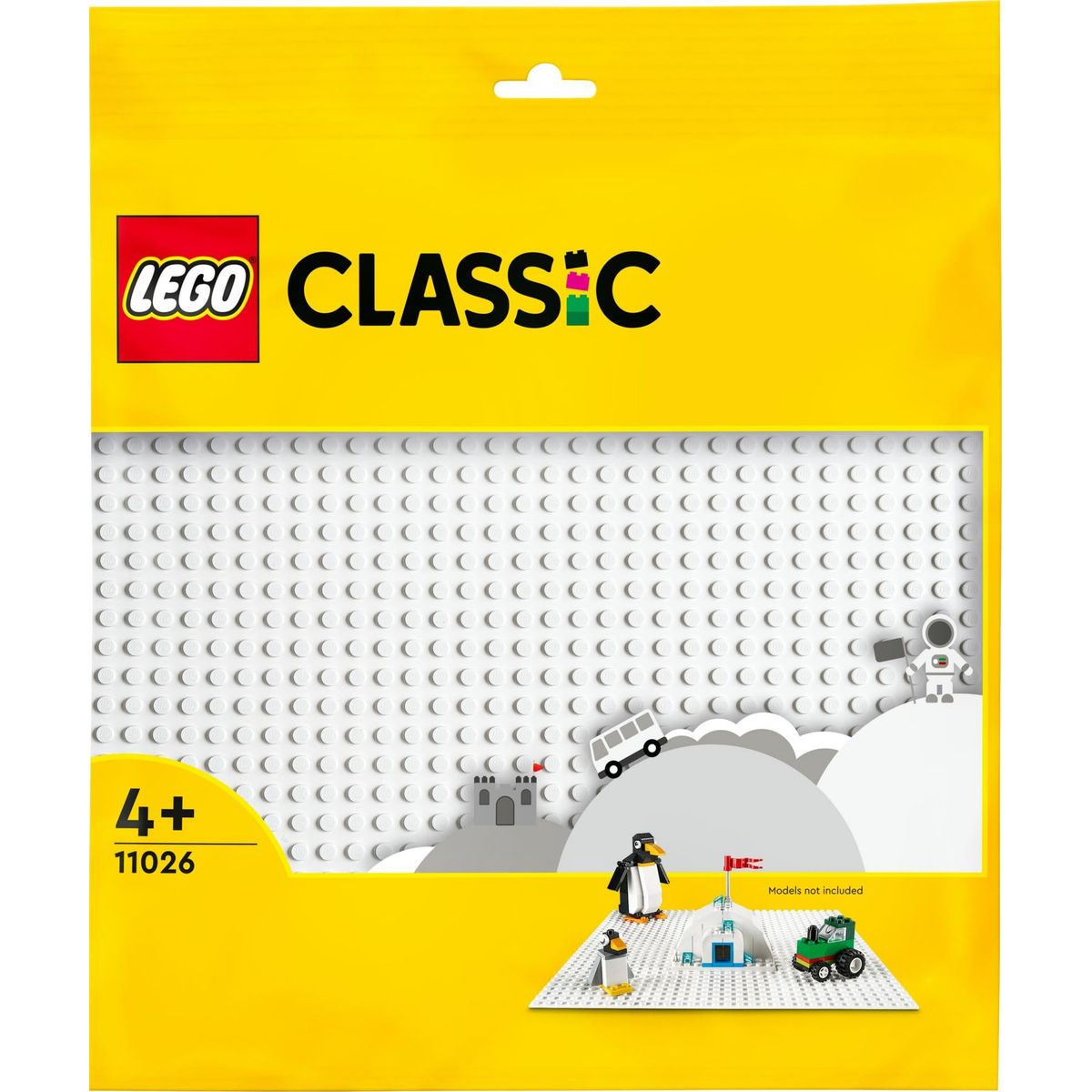 LEGO Classic - Hvid Basisplade (11026)