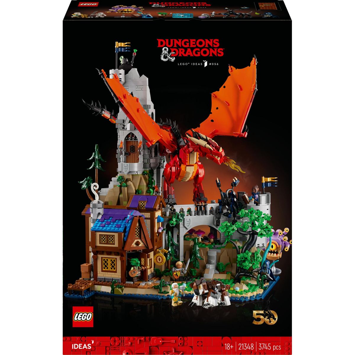 LEGO Ideas - Dungeons & Dragons: Red Dragon's Tale (21348.)