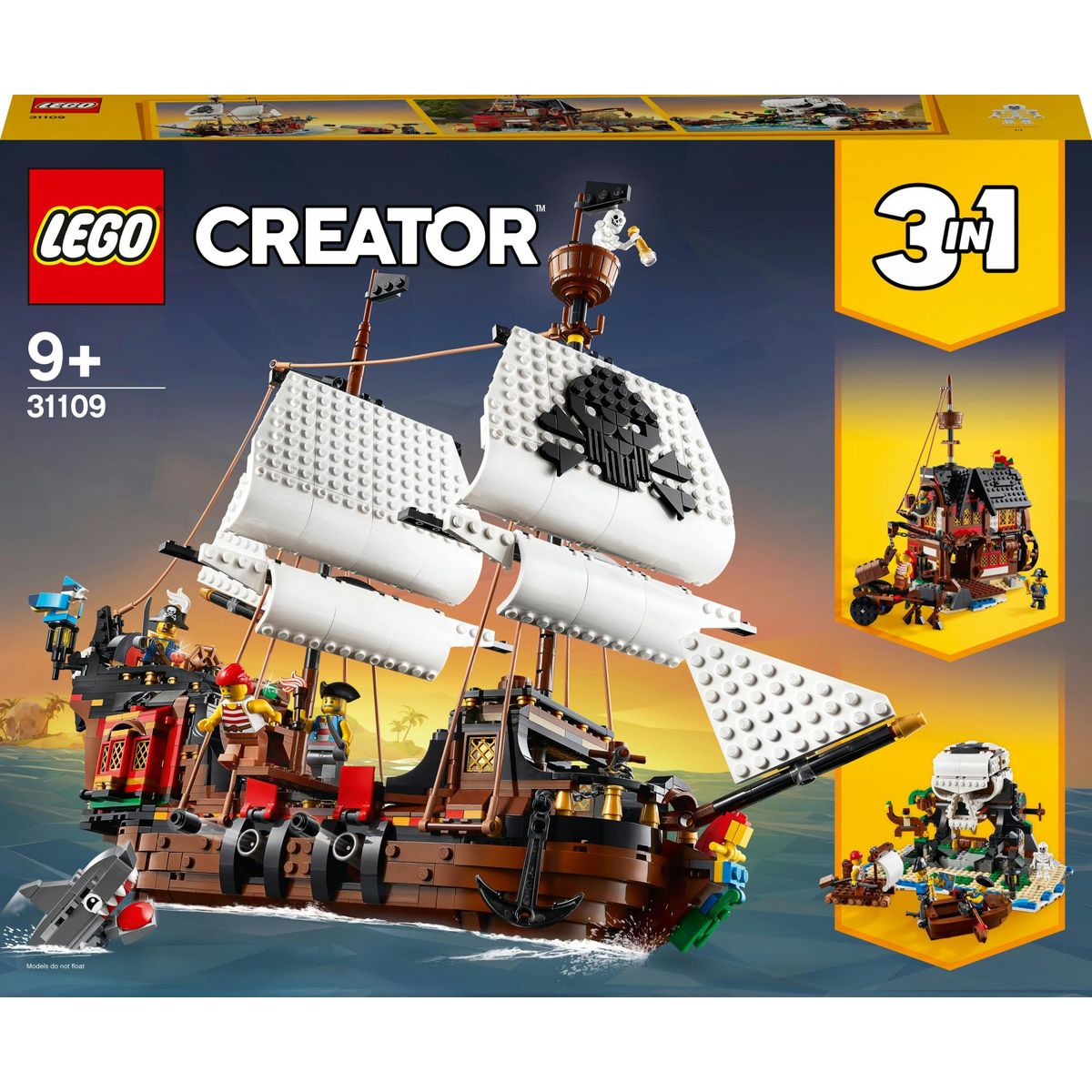 LEGO Creator - Pirat Skib(31109)