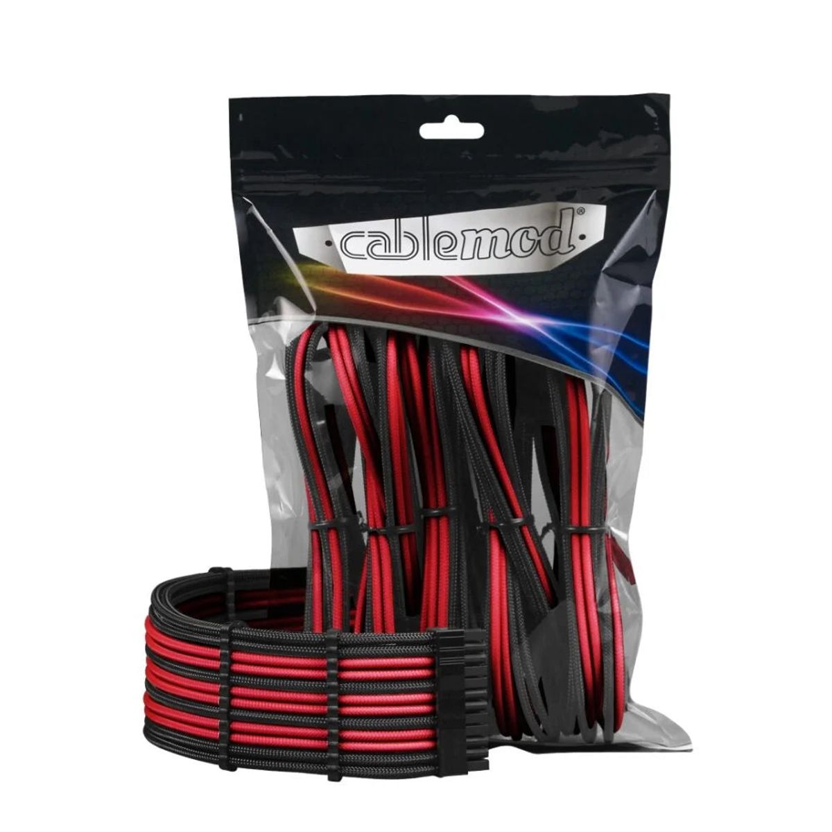 CableMod PRO ModMesh Cable Extension Kit - Sort/Rød