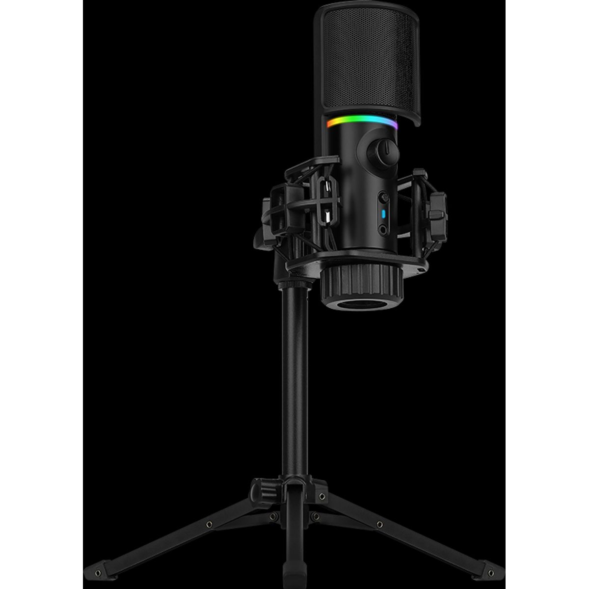 Streamplify MIC RGB Tripod Mikrofon - Sort