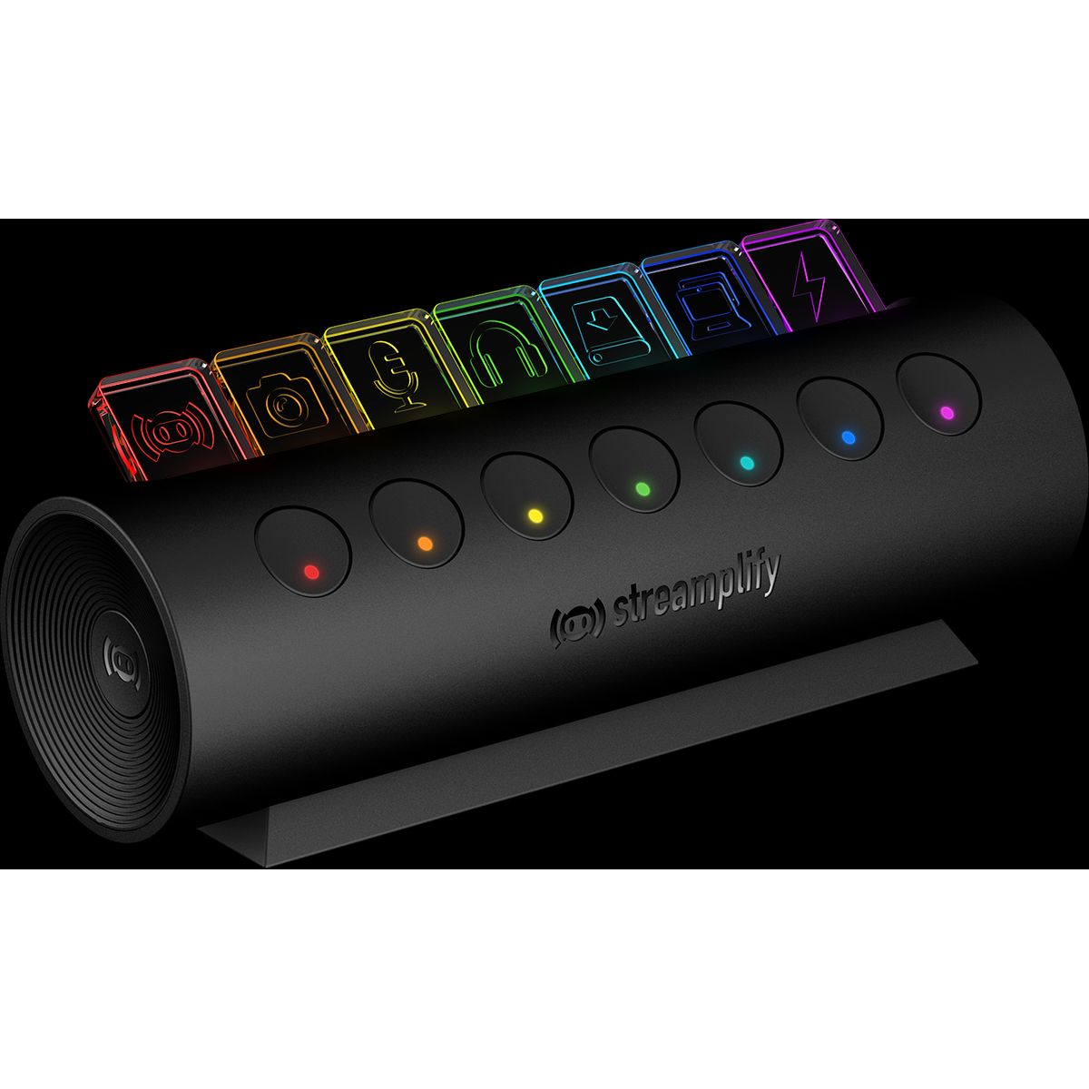 Streamplify HUB CTRL 7 Slot, RGB, 12V - Sort