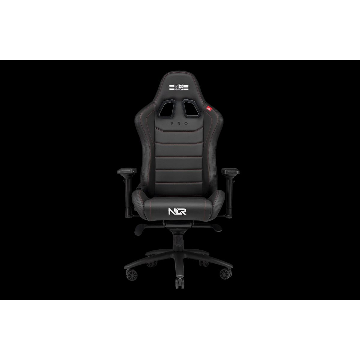 Next Level Racing - Pro Gaming Chair - Black Leather Edition