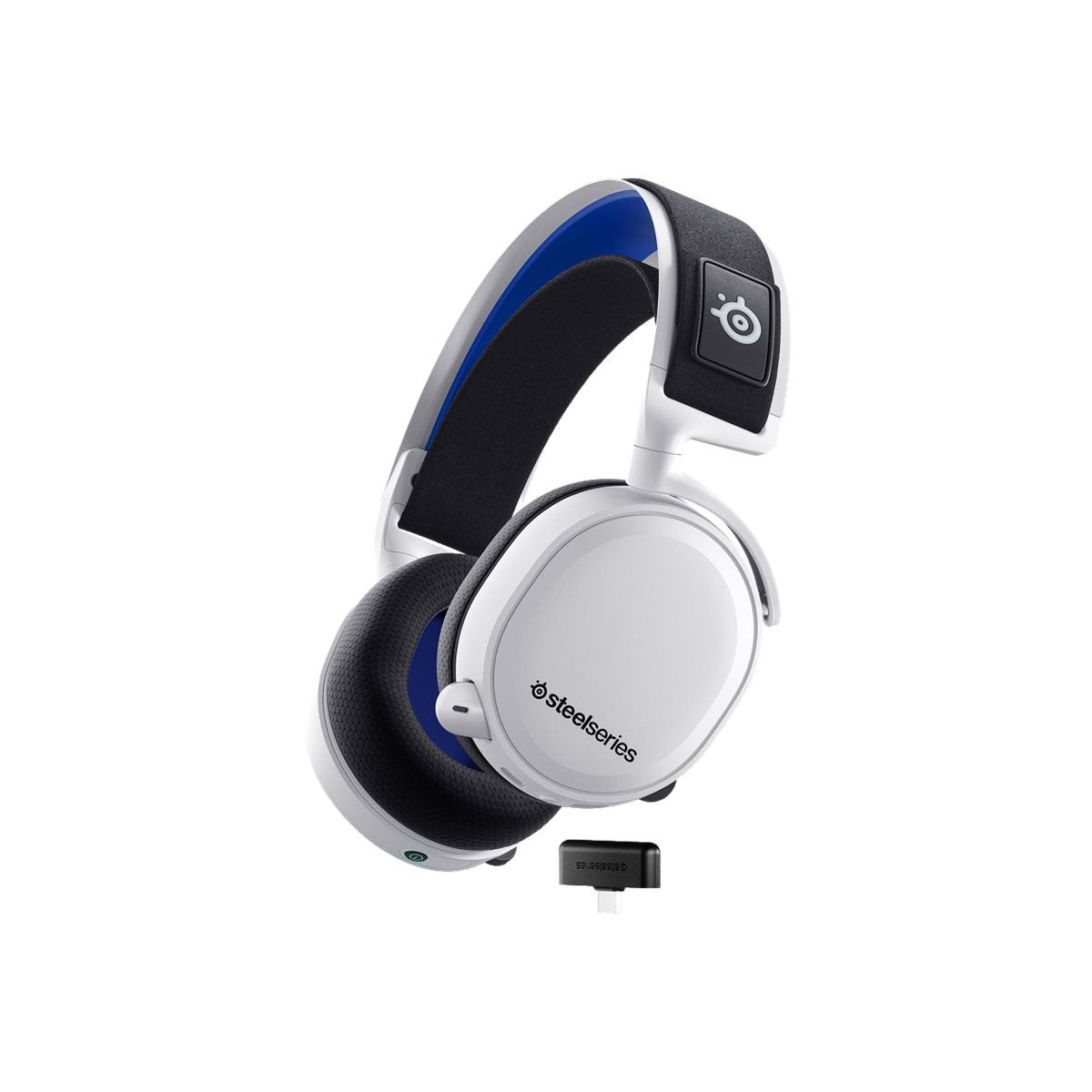 SteelSeries Arctis 7P+ Wireless Gaming Headset (PS5 + PC), White