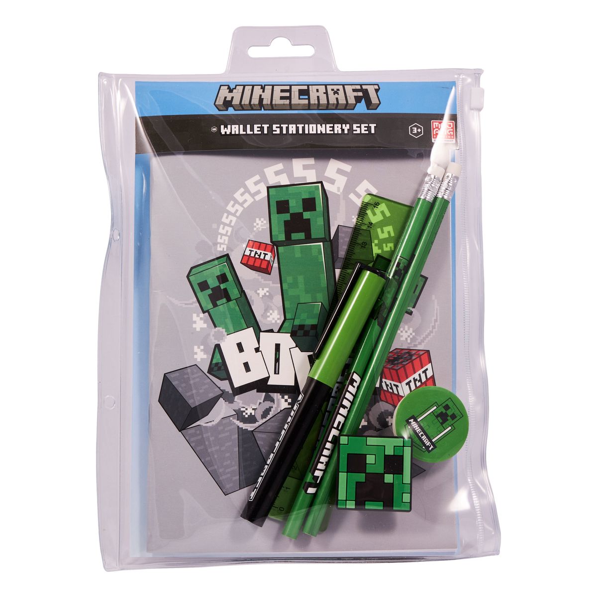 Euromic - Pencilcase wallet - Minecraft (0616060-4480525)