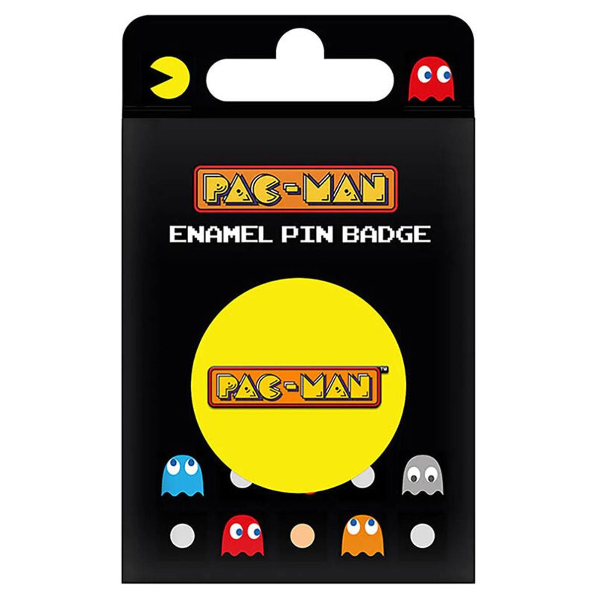 Pac Man Logo Emalje Pin Badge