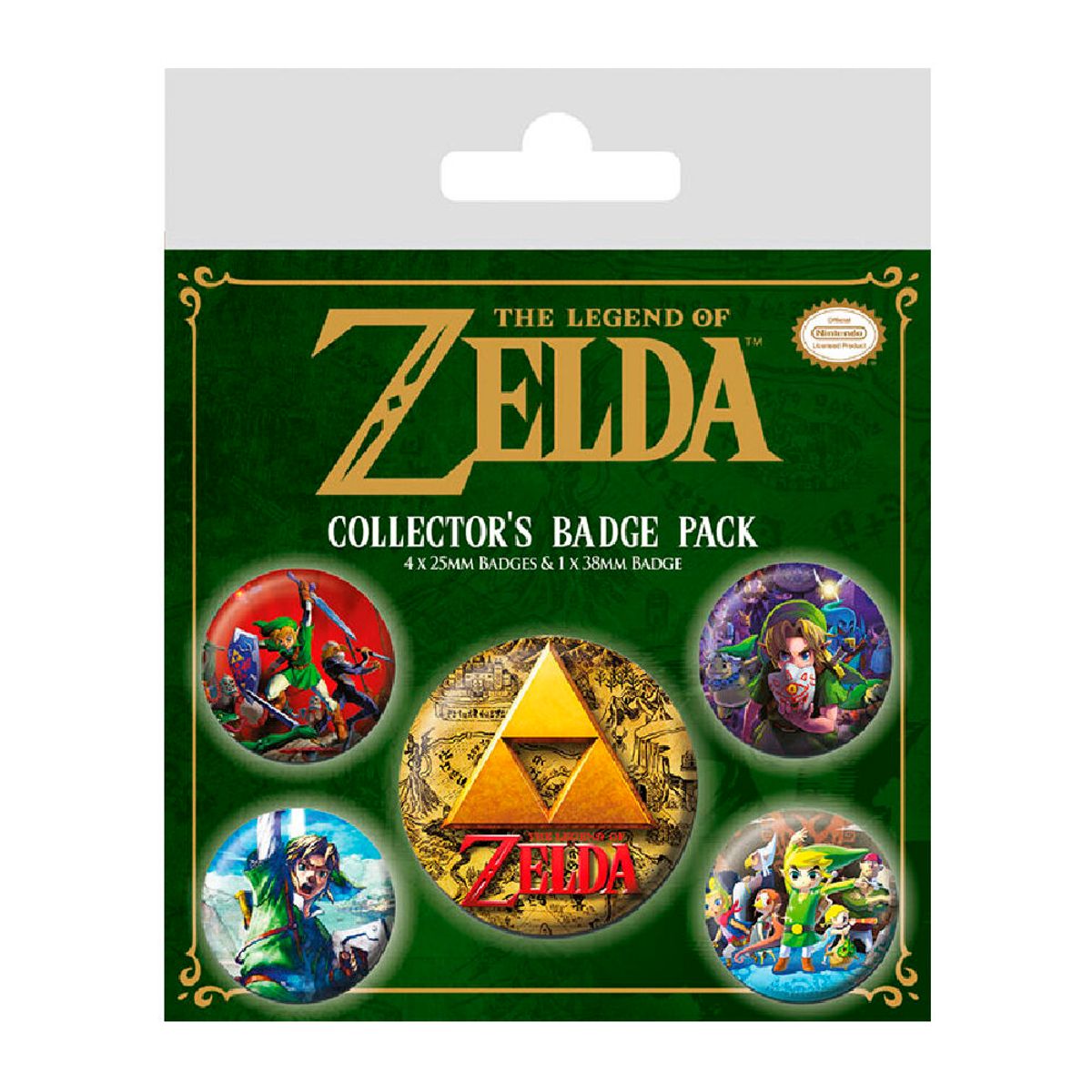 The Legend of Zelda Classic Badge Pack