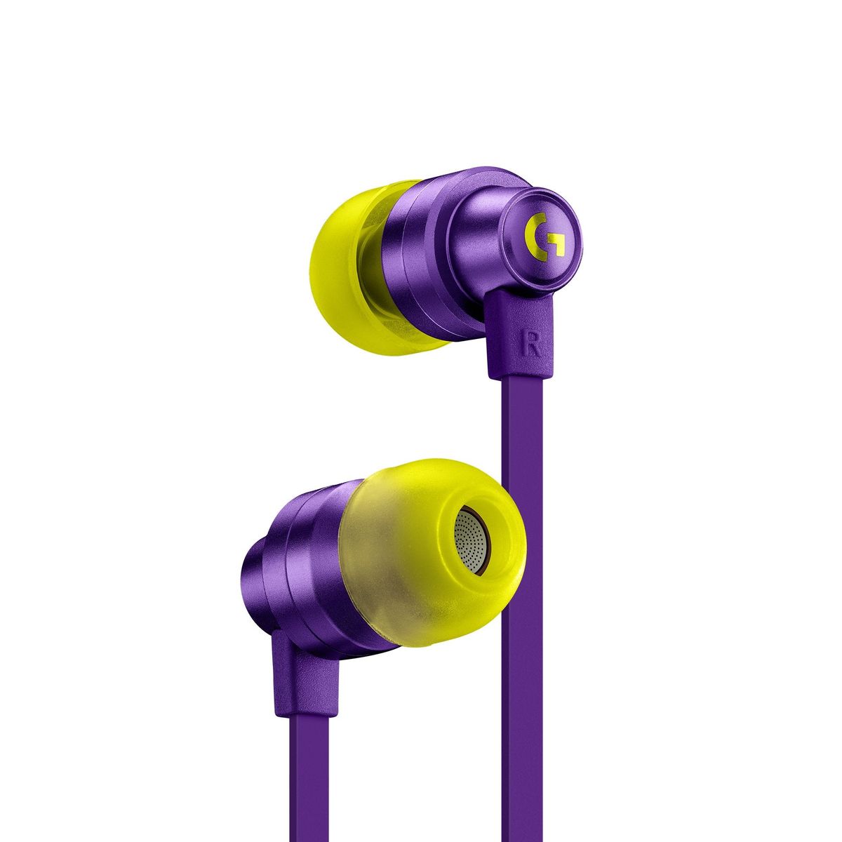 Logitech - G333 In-ear Gaming Headphones Purple