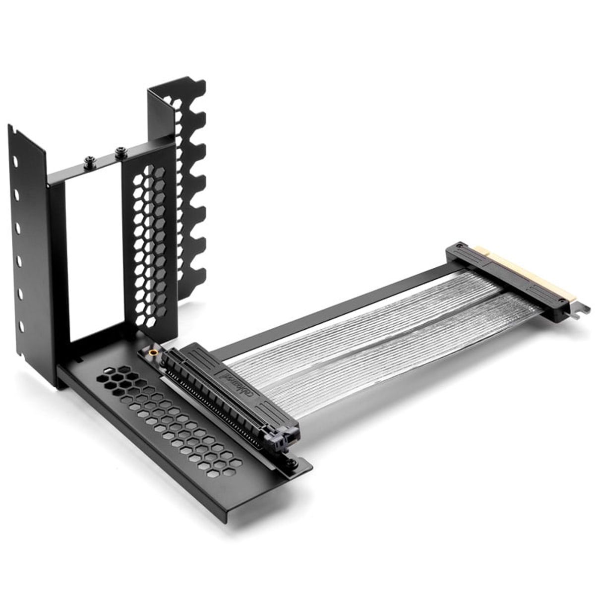 CableMod Vertical PCI-e Bracket PCI-e 4,0 Edition, HDMI + DisplayPort - black