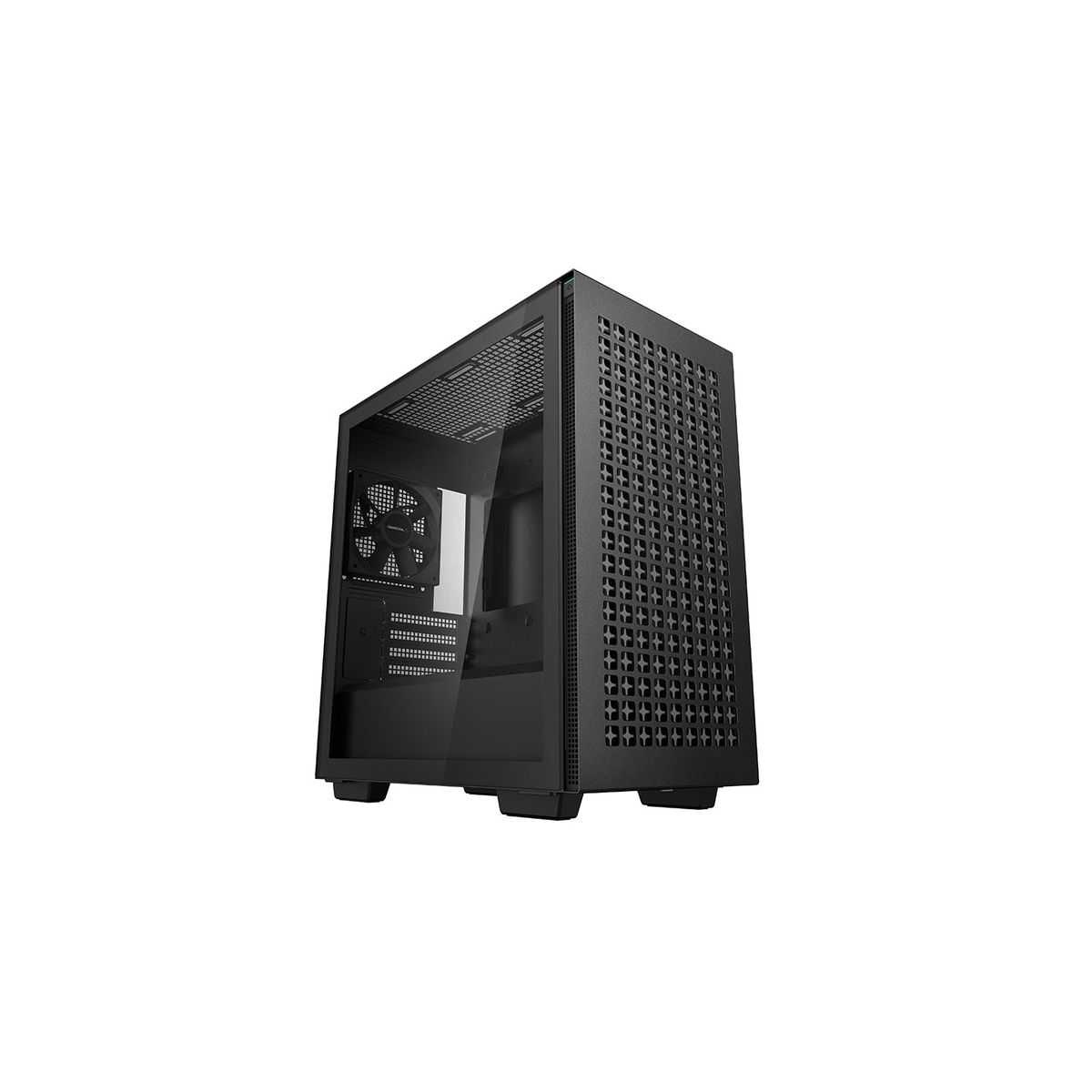 DeepCool CH370 Micro-ATX Case, Black