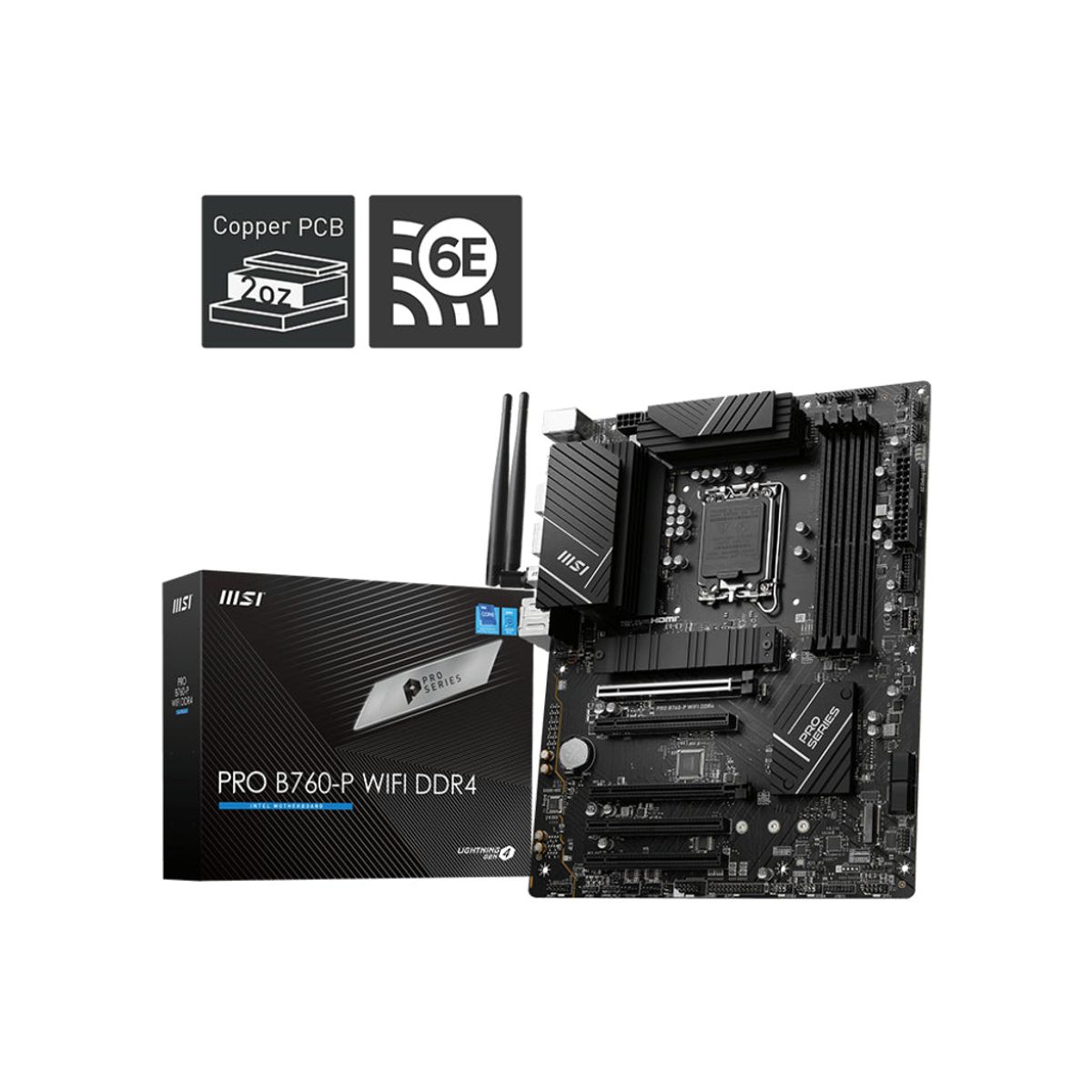 MSI PRO B760-P WIFI DDR4