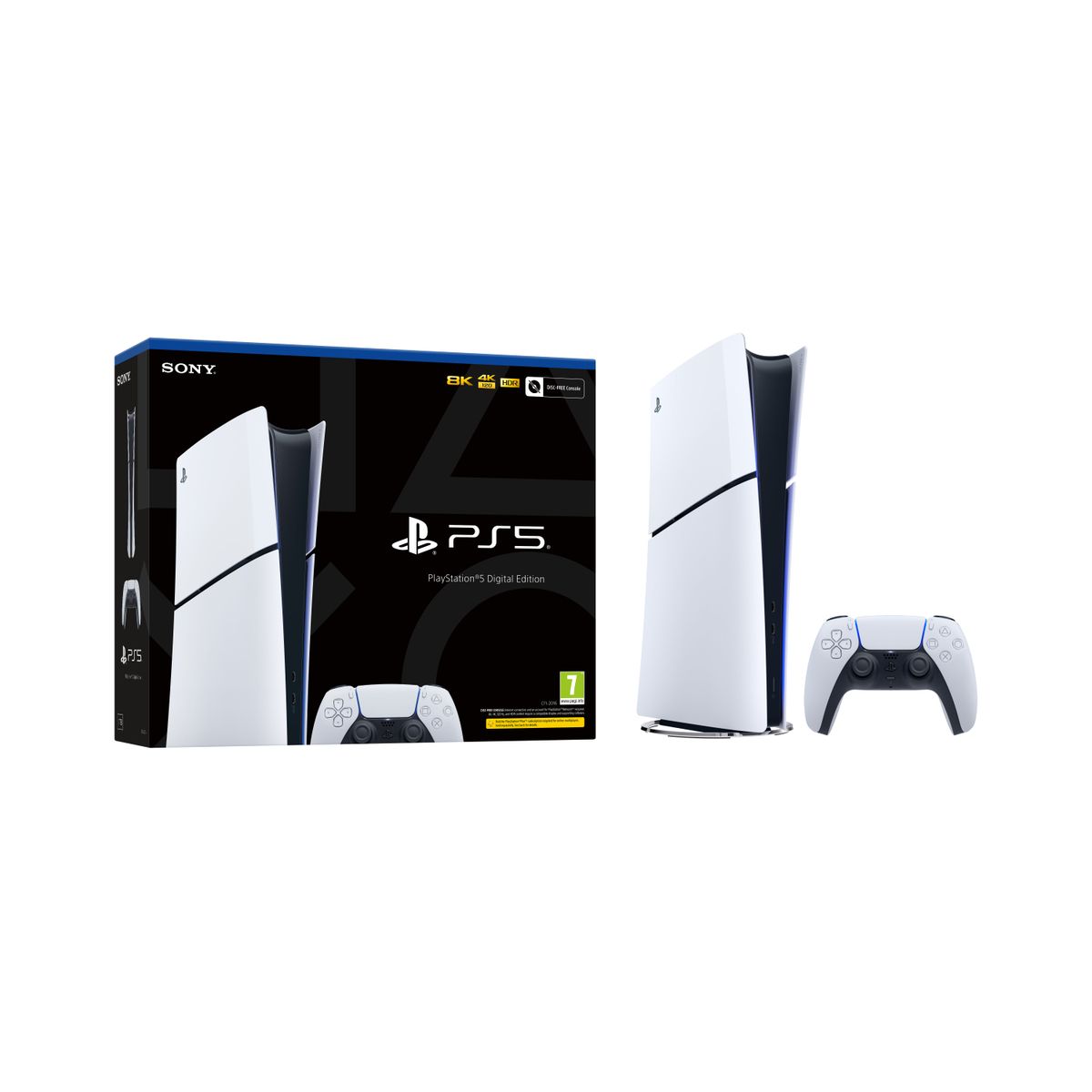 Sony PS5 Konsole SLIM Digital Edition D-Chassis 1TB