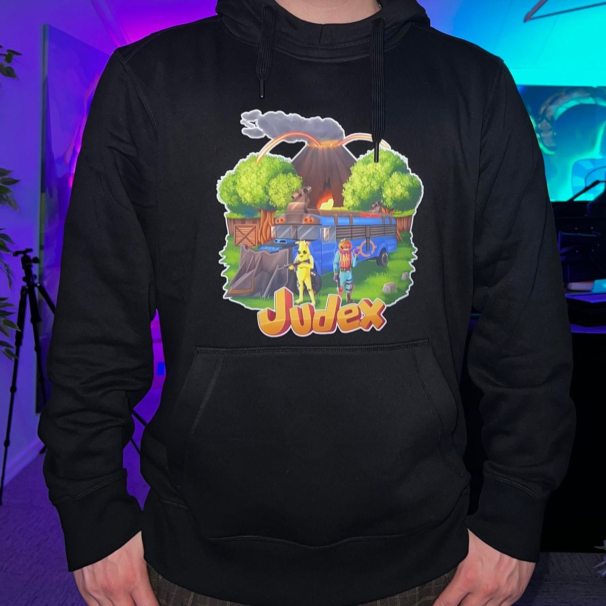 Judex Fortnite Battlebus Hoodie | 8-10