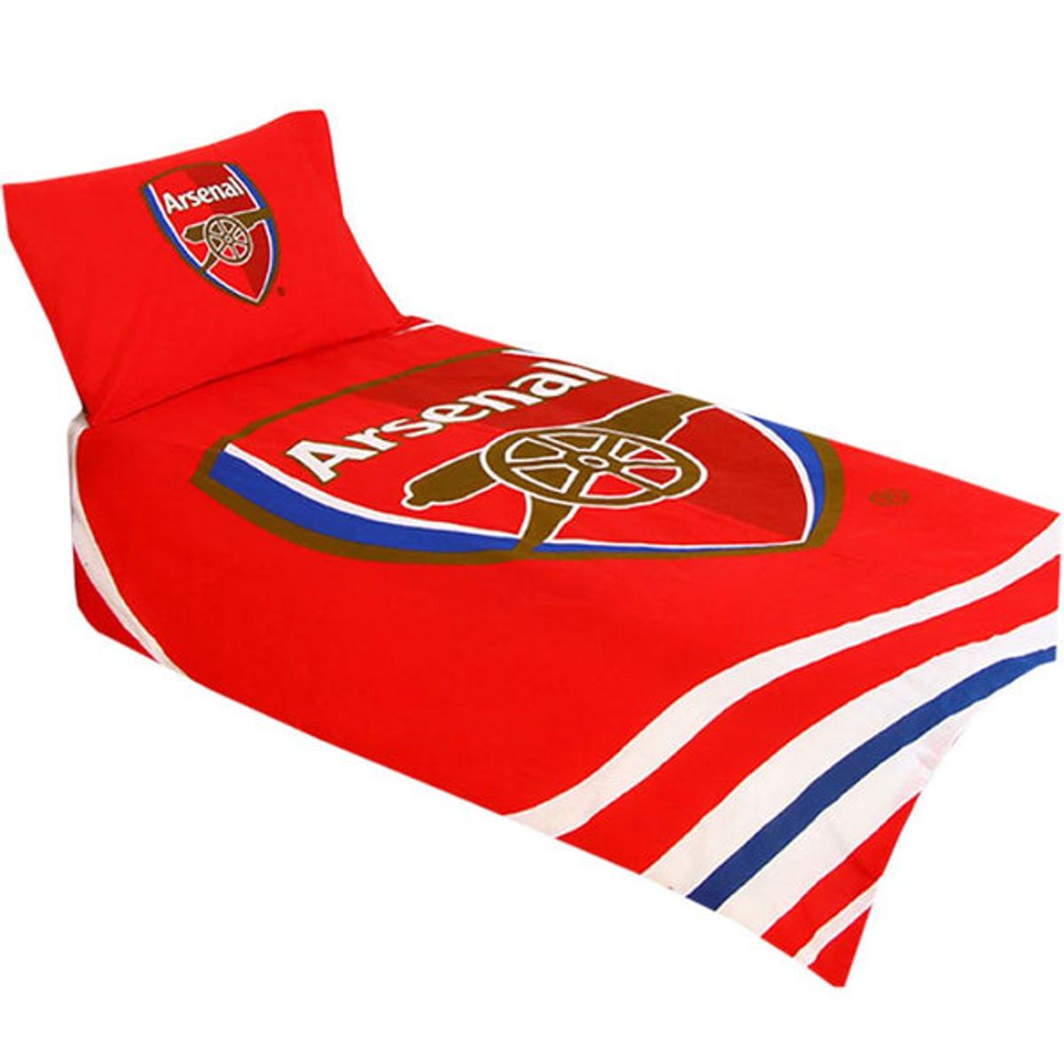 Arsenal FC Sengetøj - 200 cm x 135 cm