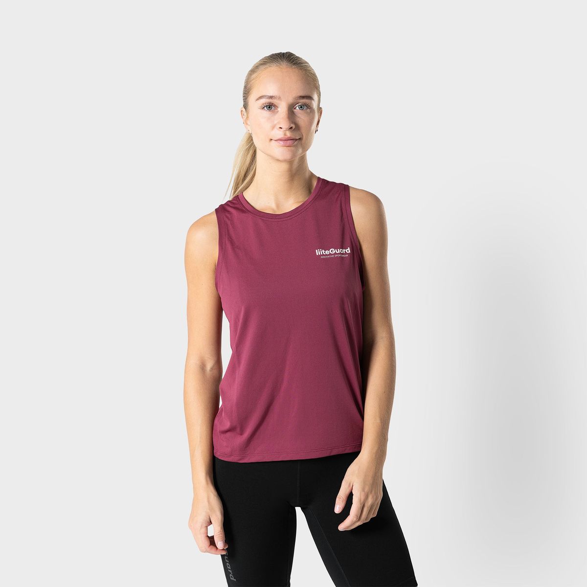 Singlet | Bordeaux | Str. XL | Kvinder liiteGuard