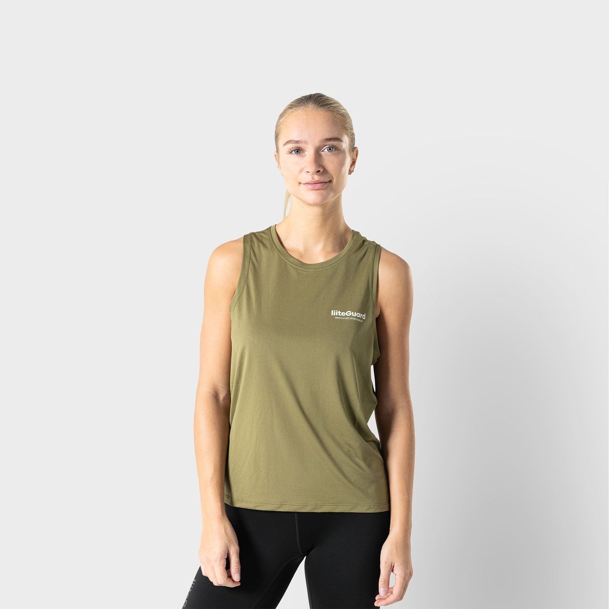 Singlet | Grøn | Str. L | Kvinder liiteGuard