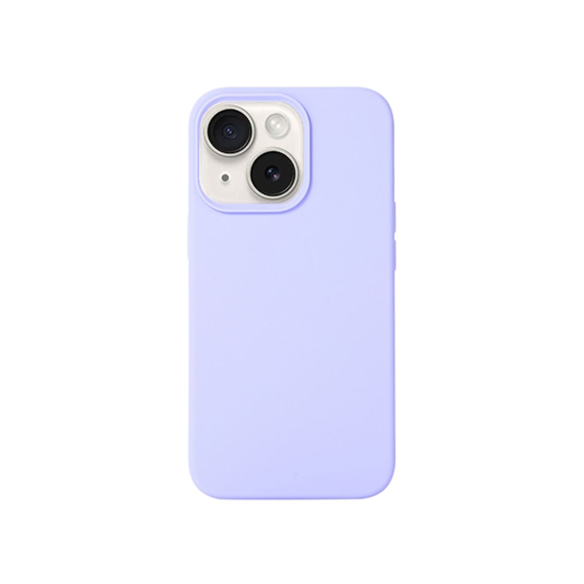 iPhone 15 - DeLX&trade; Pastel Silikone Cover - Lilla