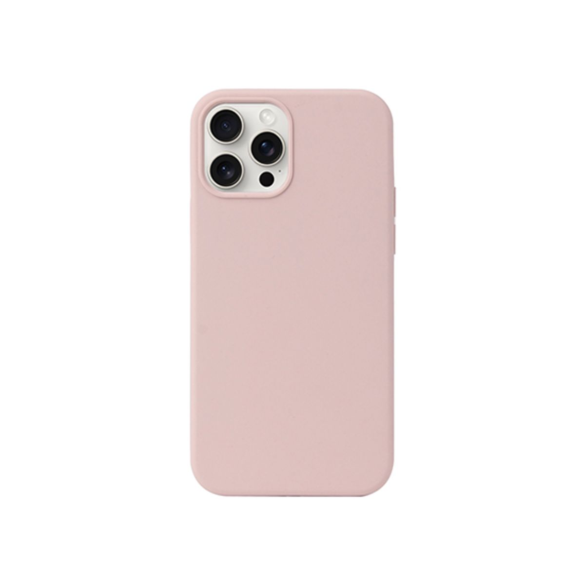 iPhone 16 Pro Max - DeLX&trade; Pastel Silikone Cover - Sand Pink