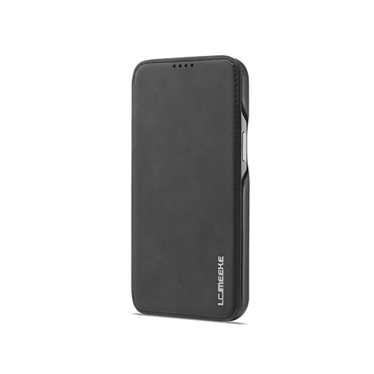 iPhone 13 Pro Max - LC.IMEEKE&trade; Læder Flip Cover M. Kortholder - Sort