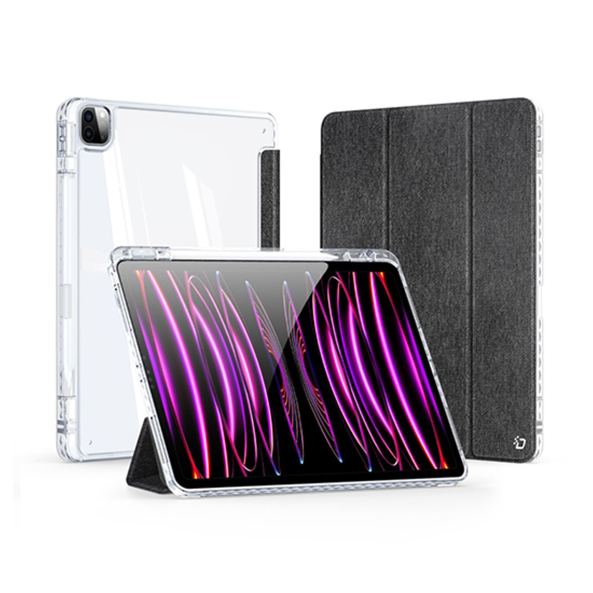 iPad Pro 11" (2020) - DUX DUCIS® Unid Hybrid Trifold Cover - Sort