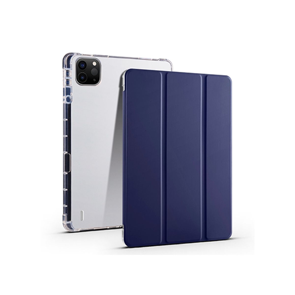 iPad Pro 11" (2024) - LUX&trade; Trifold Hybrid Cover - Navy