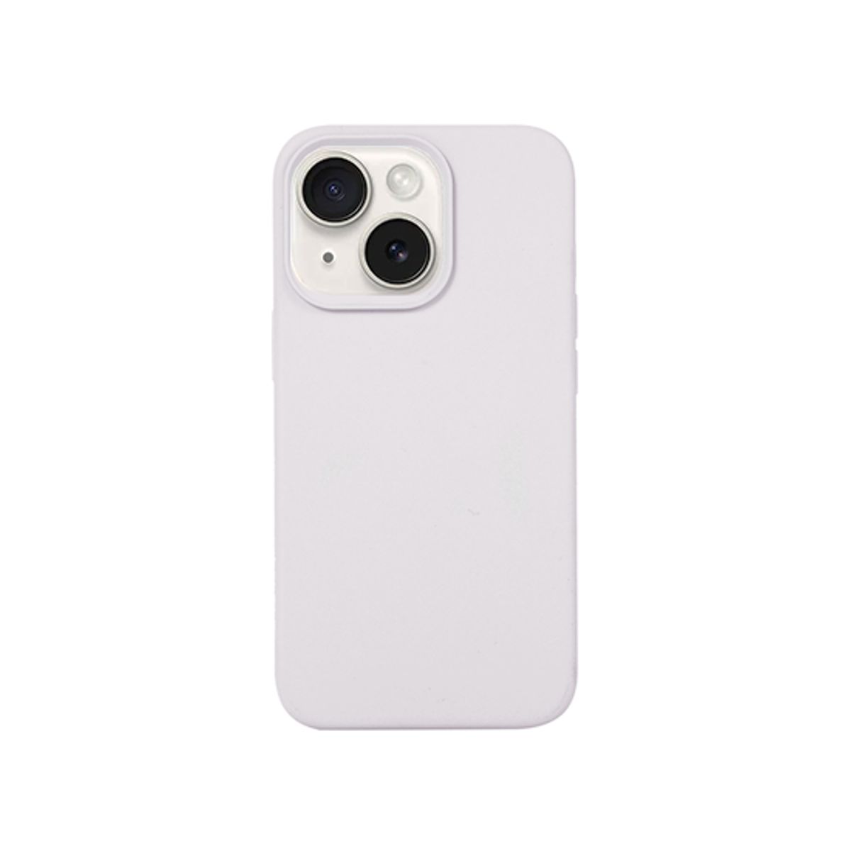 iPhone 13 Mini - DeLX&trade; Pastel Silikone Cover - Hvid/Lysegrå