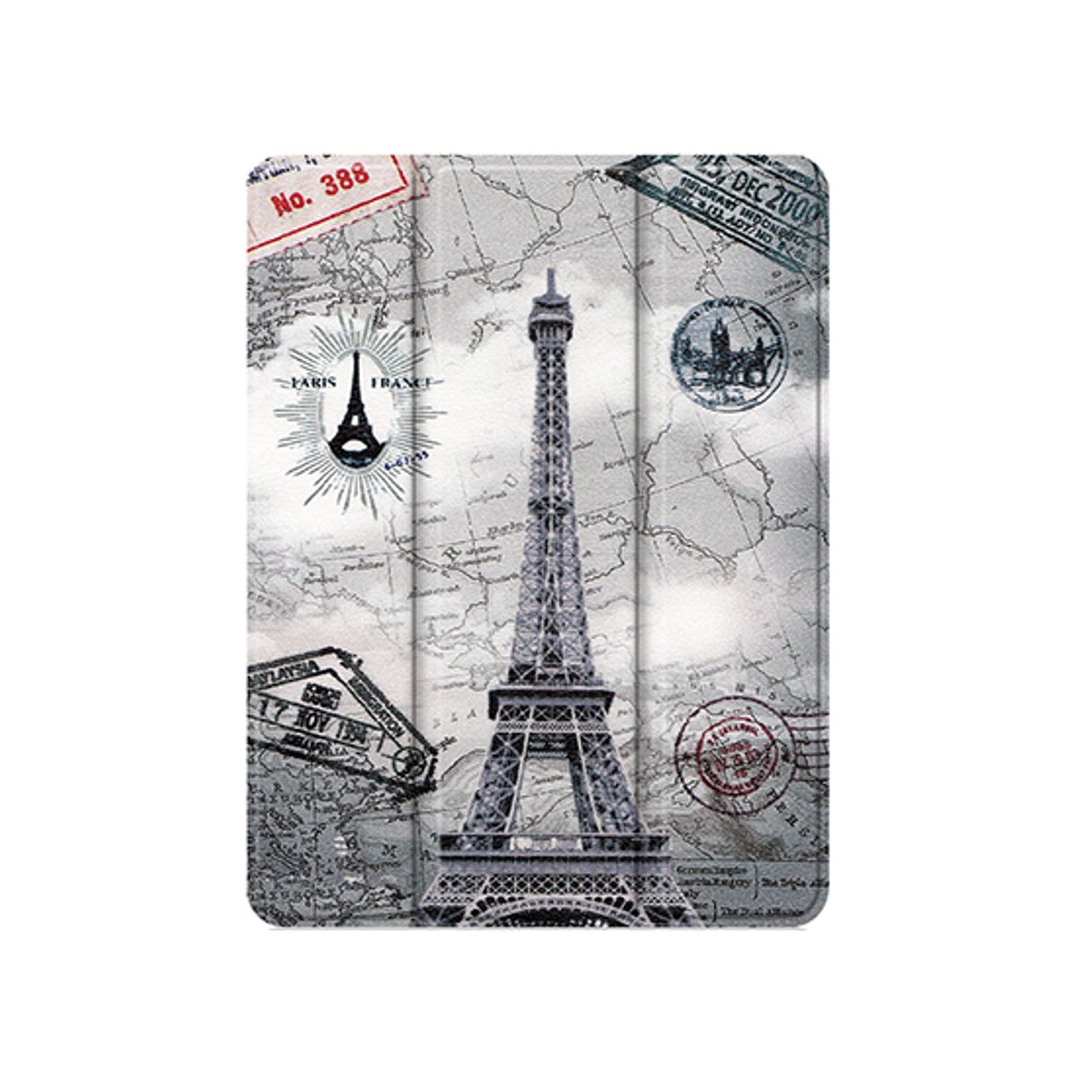 iPad Air 13" (2024) - DeLX&trade; Trifold ArtCover M. Stander - Noir