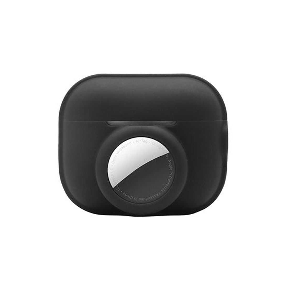 AirPods Pro | DeLX&trade; Silikone Cover m. AirTag Holder - Sort