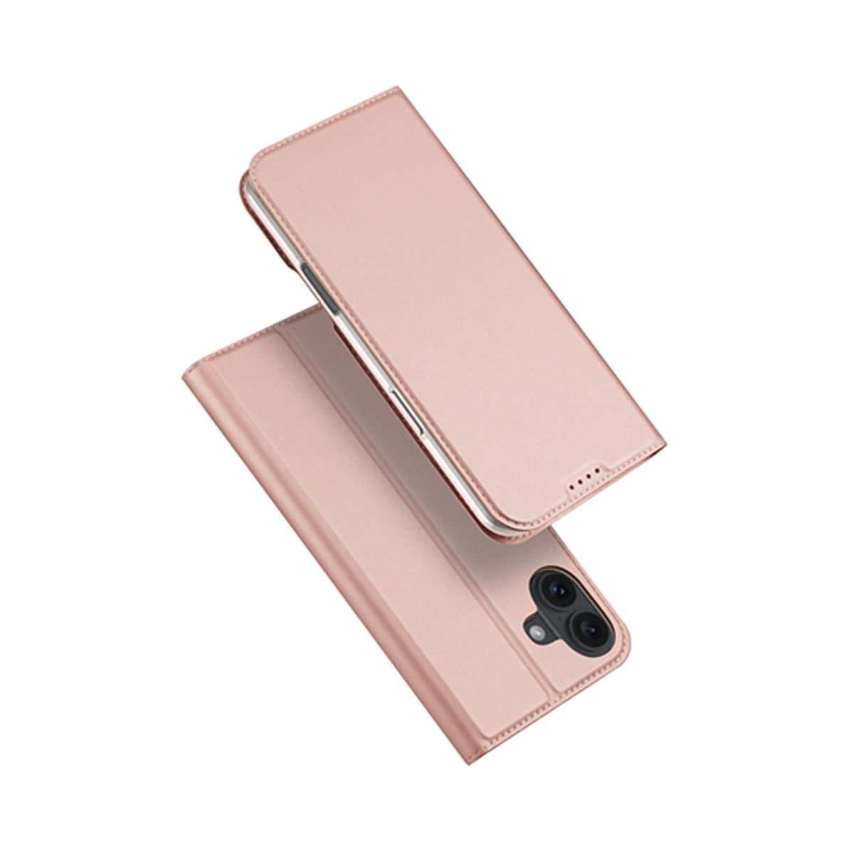 iPhone 16 Plus - DUX DUCIS&trade; Pro Series Flipcover Etui - Rose