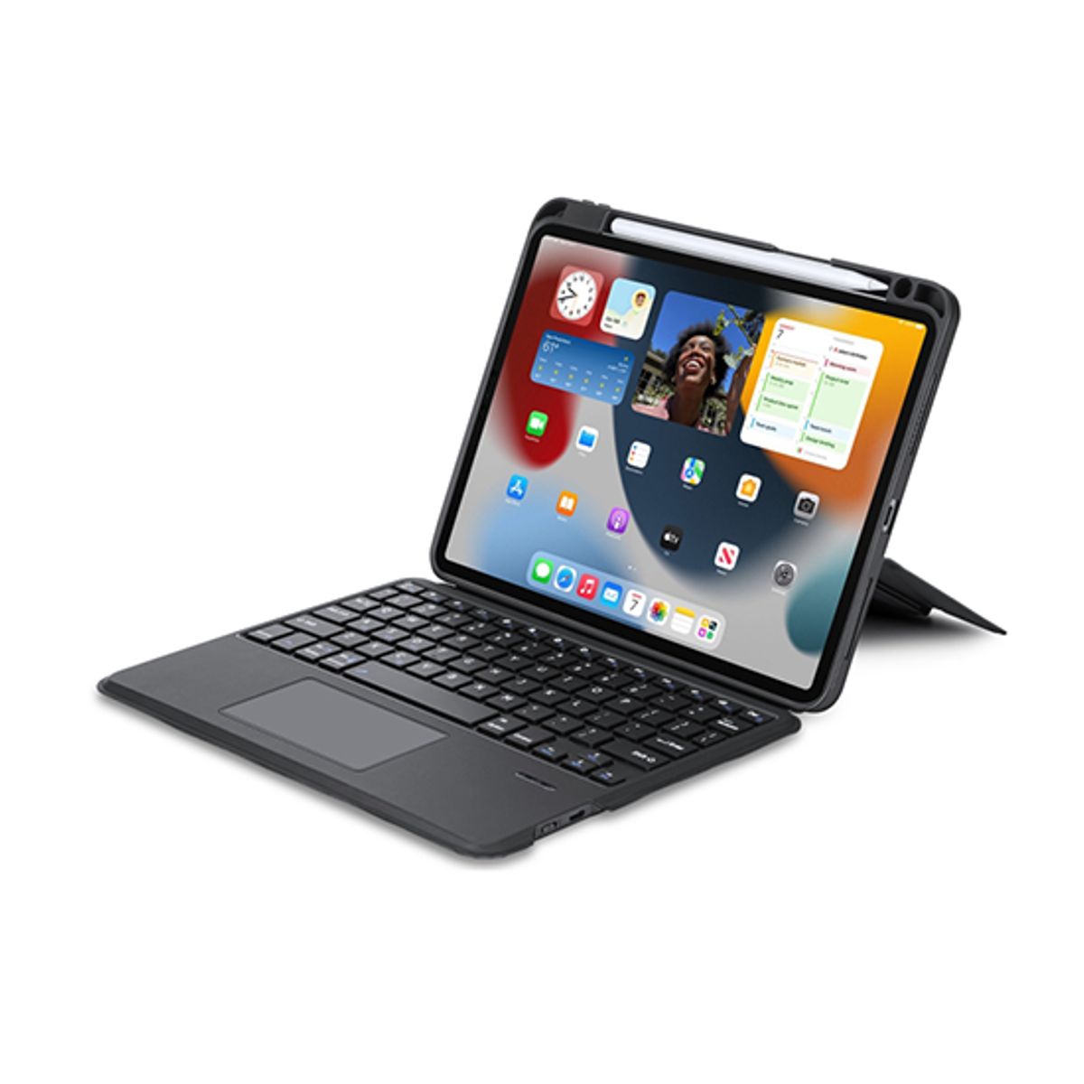 iPad Air 4/5 (2020/2022) - DUX DUCIS&trade; Cover M. Magnetisk Trådløs Tastatur - Sort