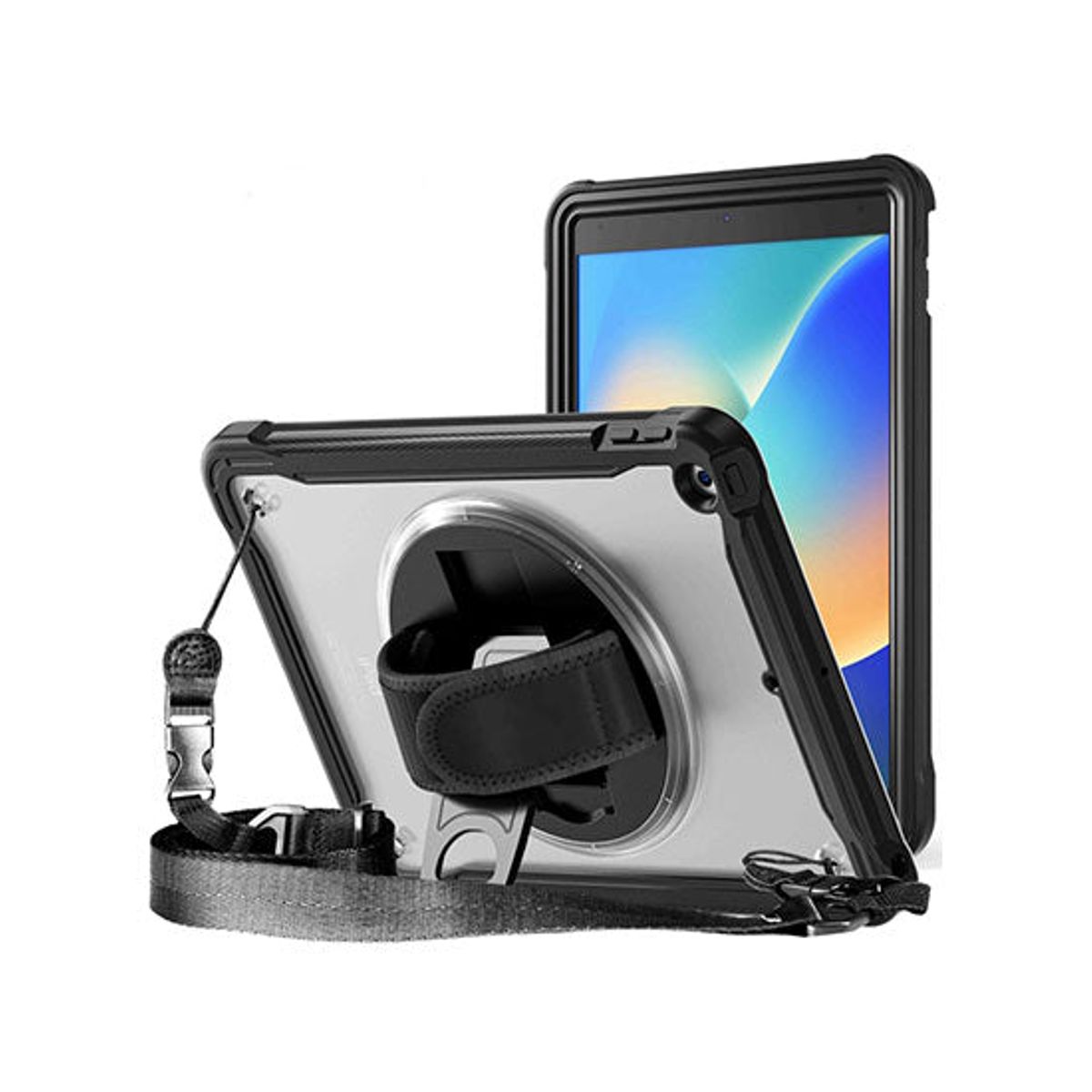 iPad Air 3 10,5" (2019) - 360° Heavy-Duty Håndværker Cover - Sort