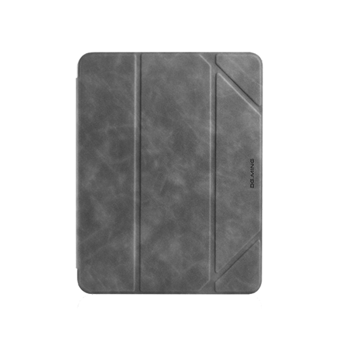 iPad Pro 11" (2018) - DG.MING&trade; Trifold Læder Cover m. Stander - Grå