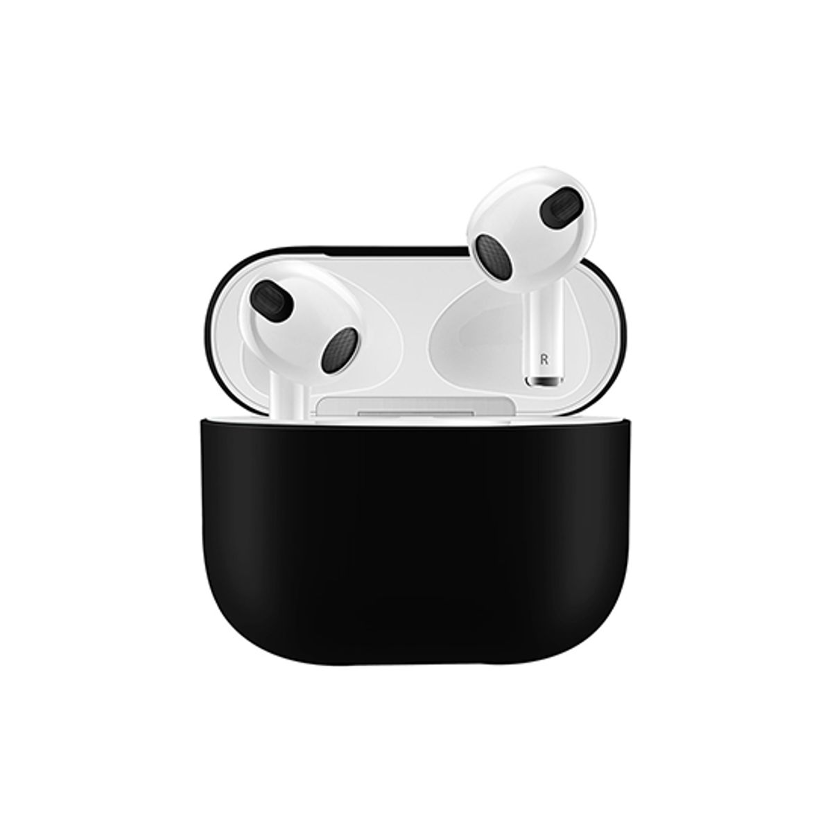 AirPods 3 | Simple Silikone Beskyttelse Cover - Sort