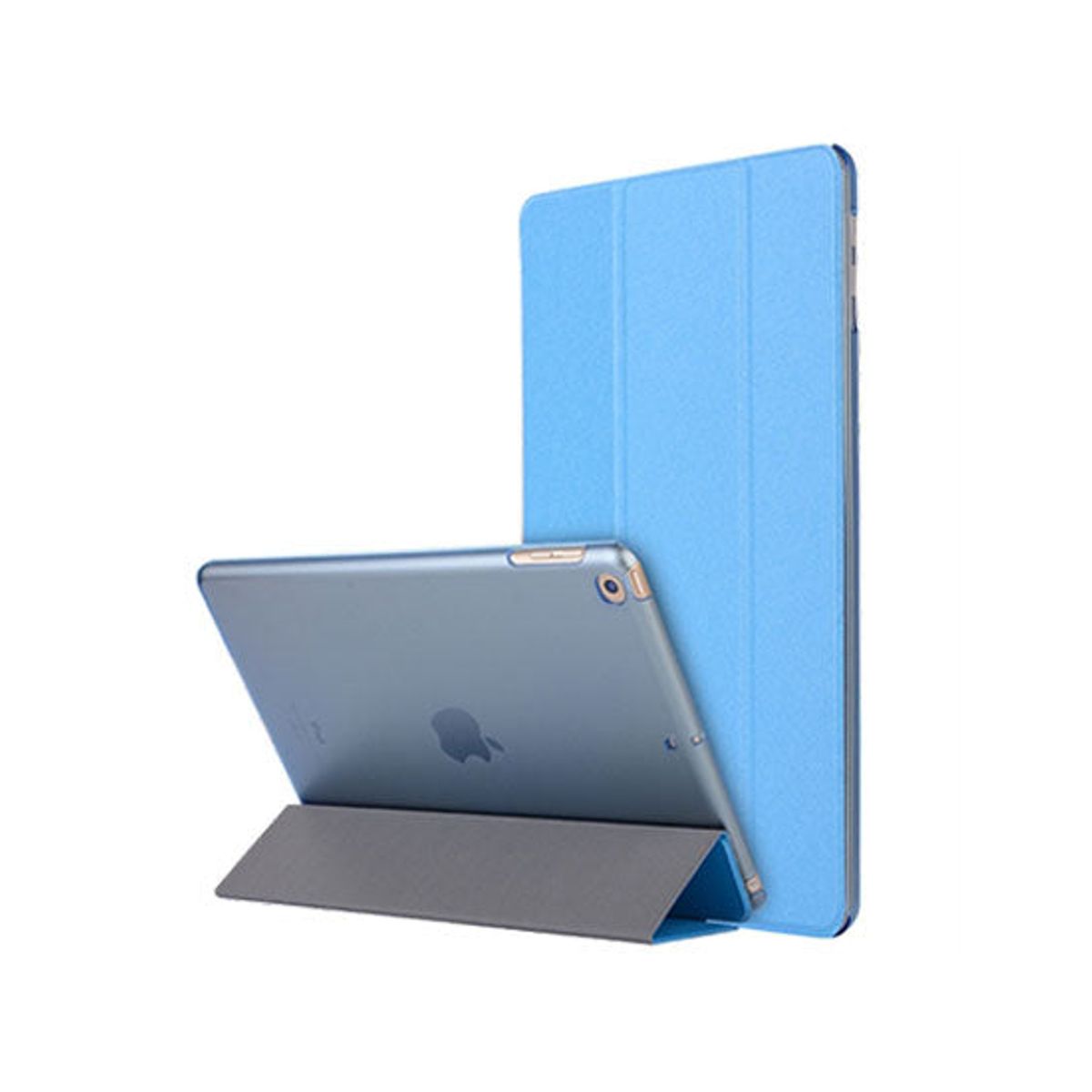 iPad 10.2" 7/8/9 (2019/2020/2021) Silk Trifold Silikone Cover - Blå