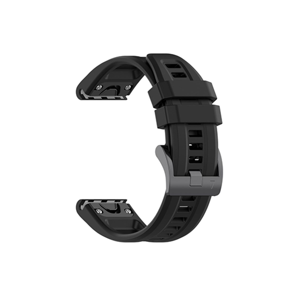 Garmin 20mm - ACTIVE&trade; Velo Silikone Rem - Sort