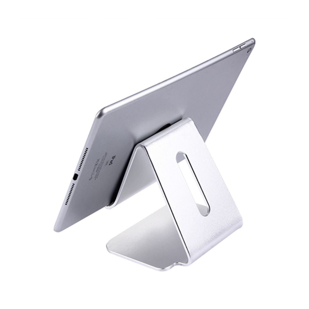 DeLX&trade; CNC iPad/Tablet Stander - Sølv