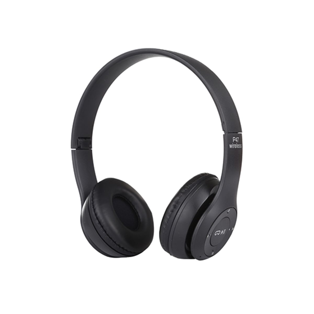 Trådløs BT 5.0 Over-Ear Headset - Sort