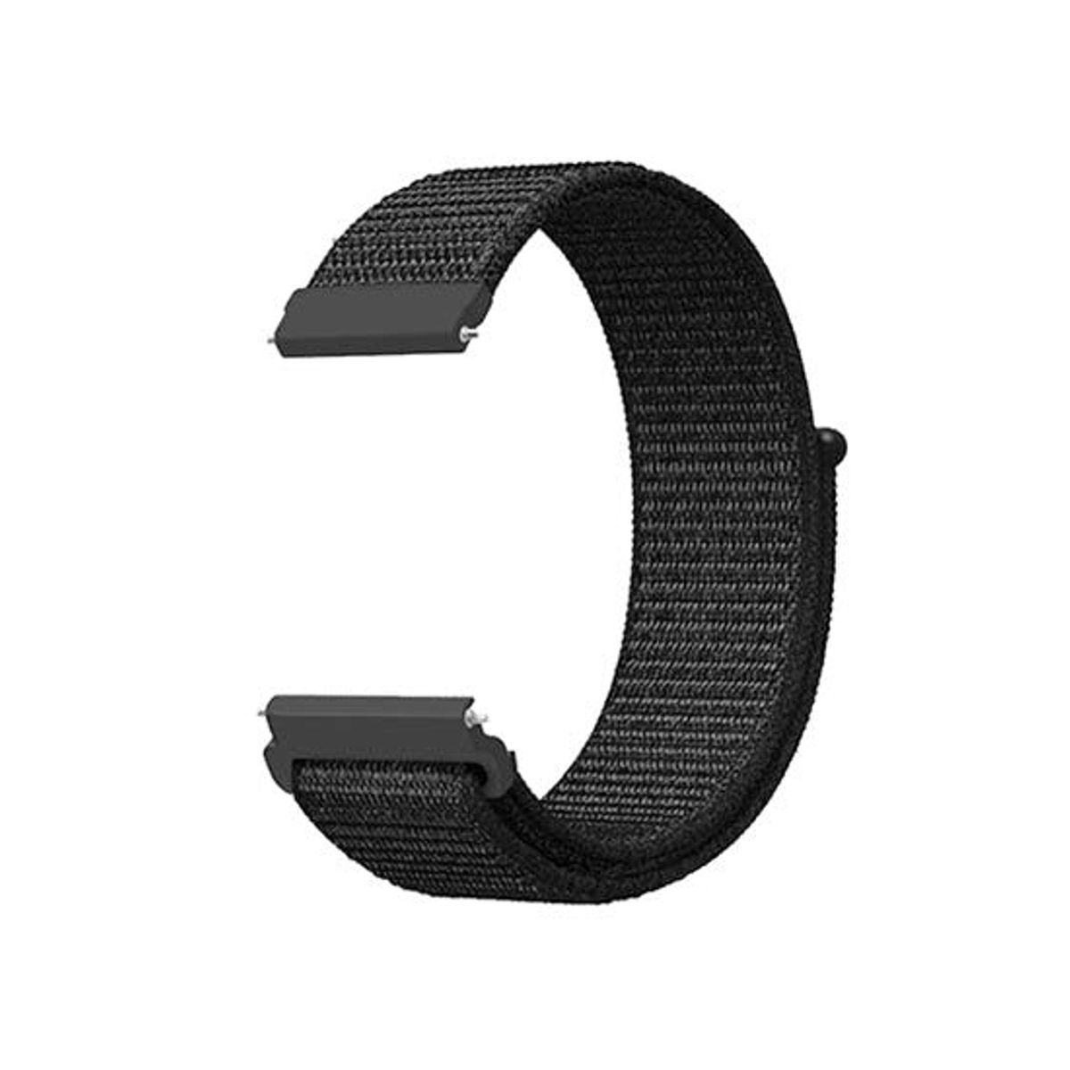 Samsung Galaxy Watch 5 - L'Empiri&trade; Nylon Velcro Rem - Sort