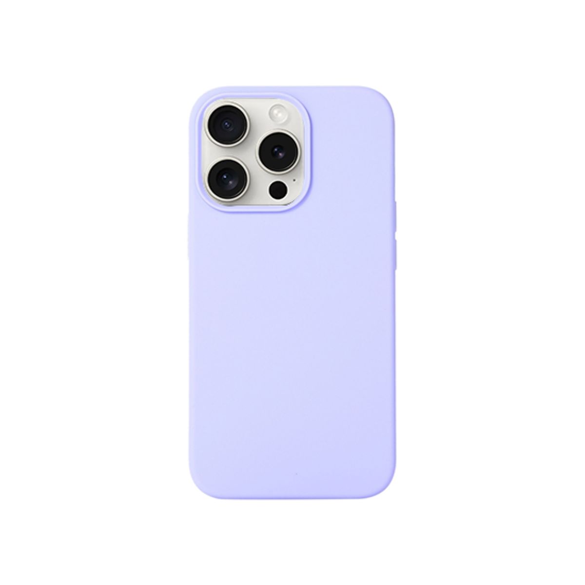 iPhone 15 Pro - DeLX&trade; Pastel Silikone Cover - Lilla