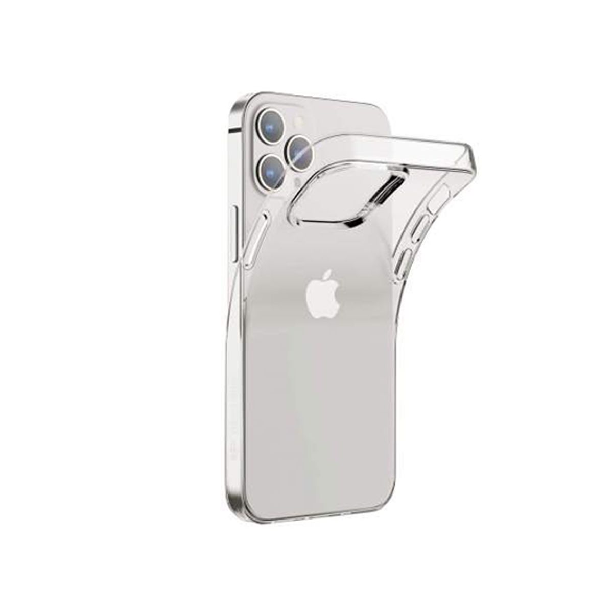 iPhone 15 Pro Max - DeLX&trade; Ultra Silikone Cover - Gennemsigtig