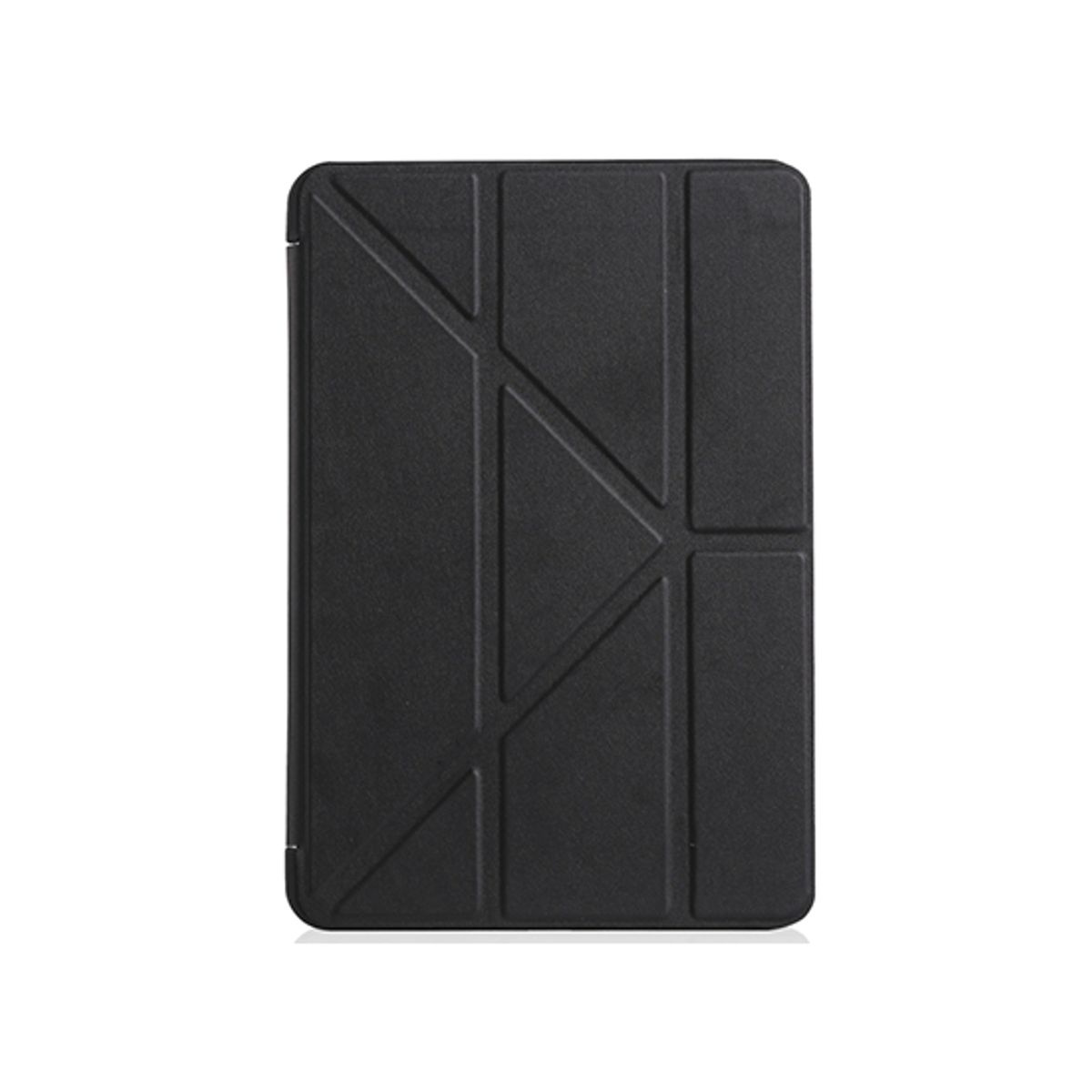 iPad Air 11" (2024) - Orgami Trifold Læder Cover M. Stander - Sort