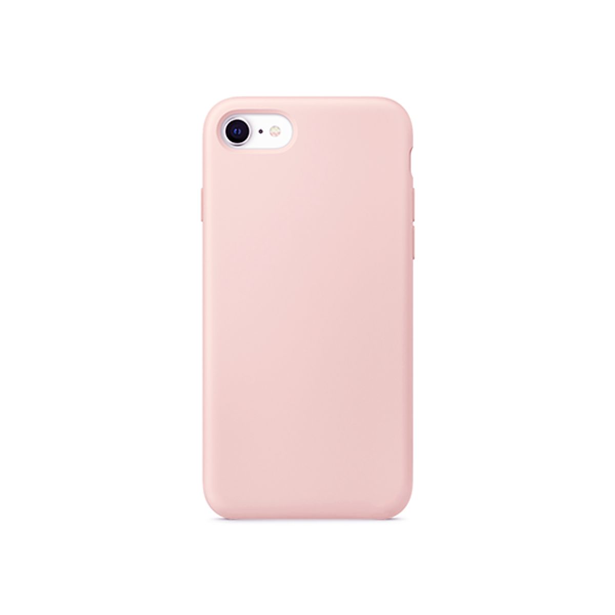 iPhone 7/8/SE(2020/2022) - Deluxe&trade; Soft Touch Silikone Cover - Lyserød