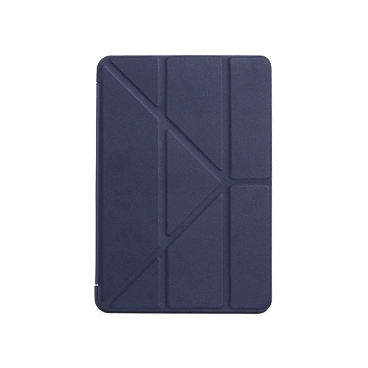 iPad 10.2" 7/8/9 (2019/2020/2021) Orgami Trifold Læder Cover M. Stander - Navy