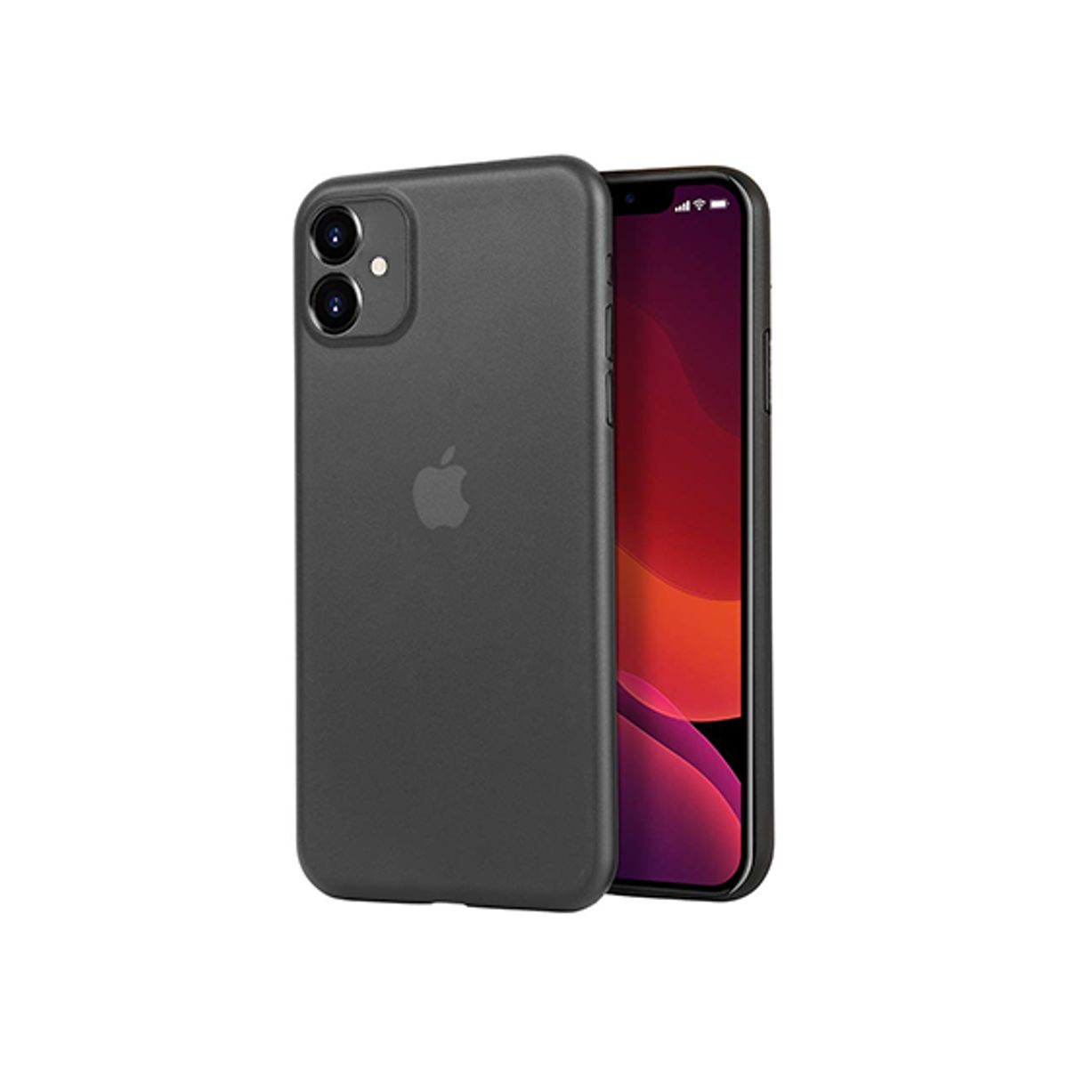 iPhone 11 - Ultratynd Matte Series Cover V.2.0 - Sort