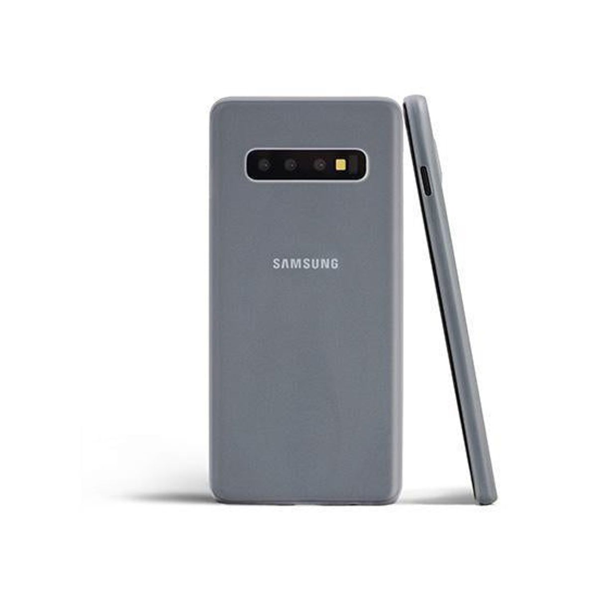 Samsung Galaxy S10+ (Plus) - Ultratynd Matte Series Cover V.2.0 - Hvid/Klar