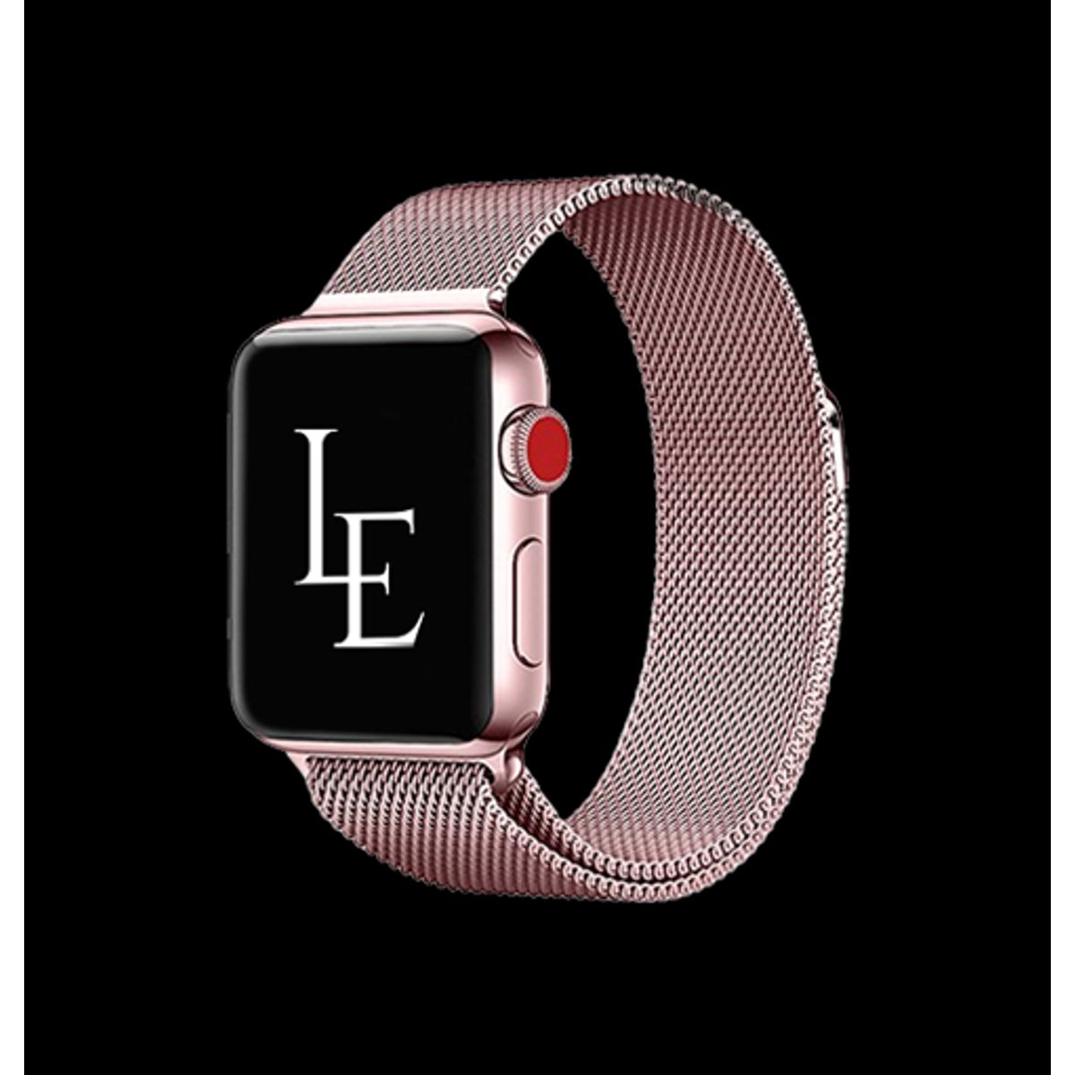 Apple Watch (38-40MM) - Milanese Rustfri Rem - Rosa