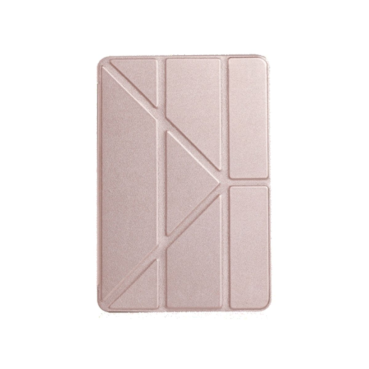 iPad Air 2 9.7" (2014) - Orgami Trifold Læder Cover M. Stander - Rose