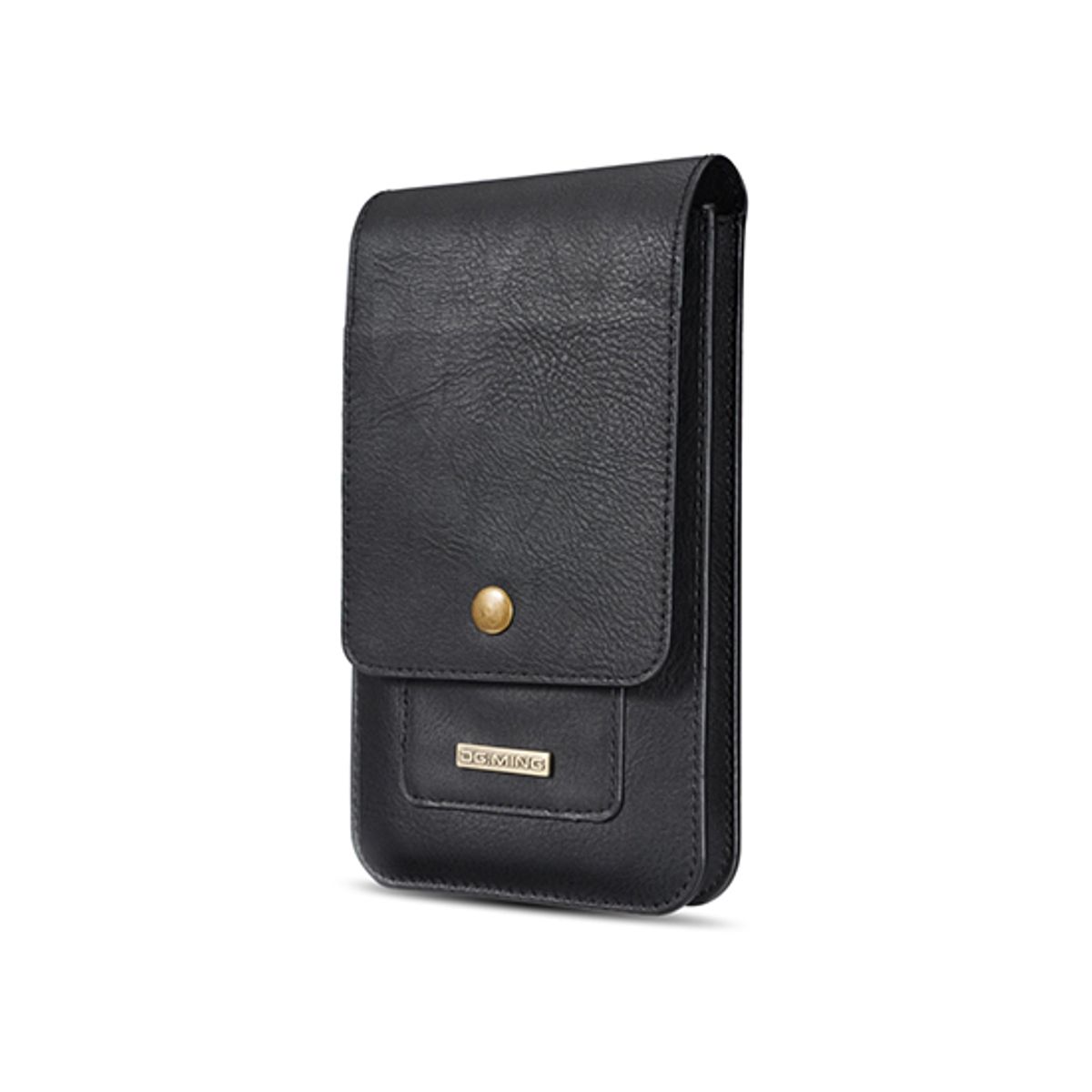 iPhone 6/6s Plus - DG.MING&trade; Læder Bælte Sleeve M. Kortholder - Sort