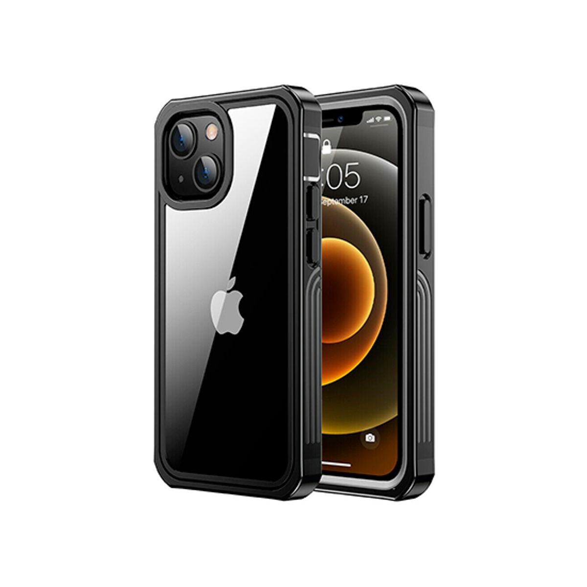 iPhone 14 - Active-Armor&trade; Håndværker Cover - Sort