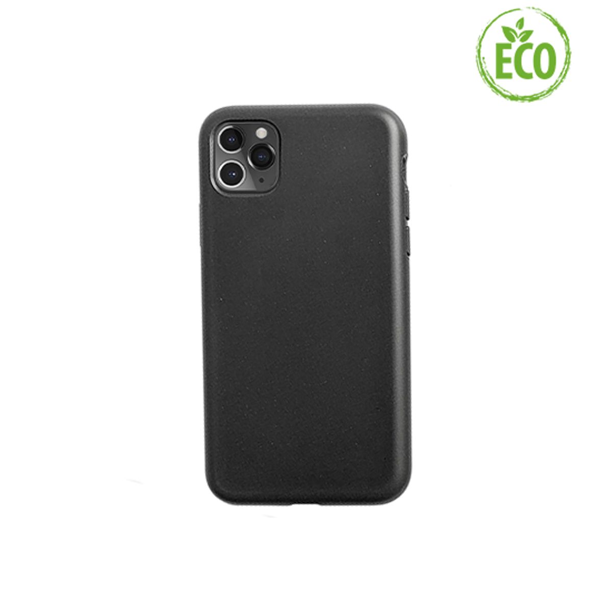 iPhone 11 Pro - EcoCase&trade; 100% Plantebaseret Cover - Sort